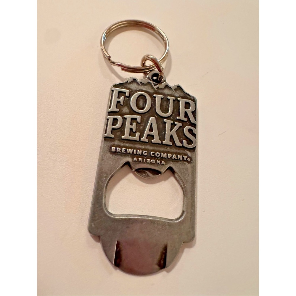 Four Peaks Brewing Company Keychain Key Ring Bottle Opener Arizona Souvenir